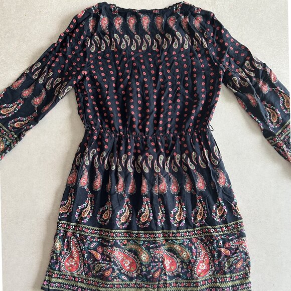 Forever 21 Paisley Floral Swing Dress ASO Clary Fray - Picture 4 of 9